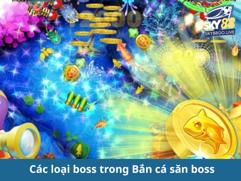 Bắn cá săn boss Sky88: Săn Boss Khủng, Nhận Quà Khủng!