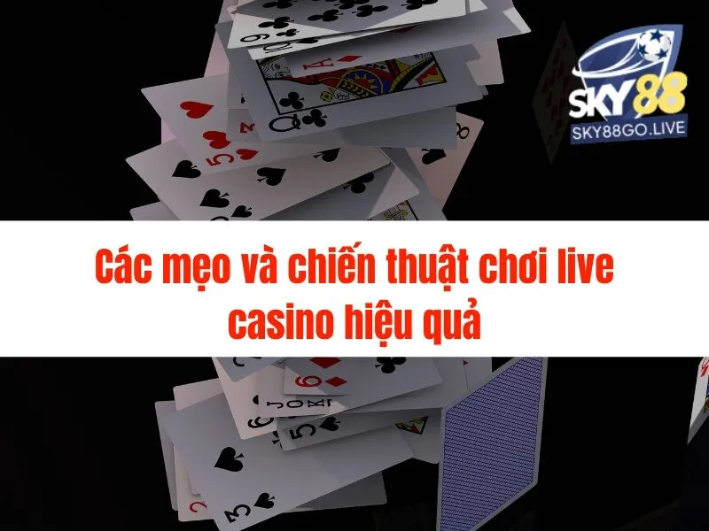 Hướng dẫn chơi live casino Sky88 chi tiết nhất