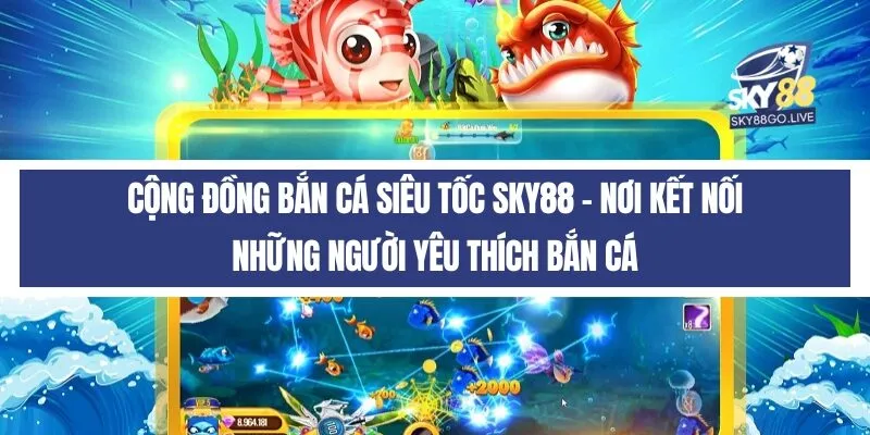 Cộng đồng Bắn cá siêu tốc Sky88 - Nơi kết nối những người yêu thích bắn cá