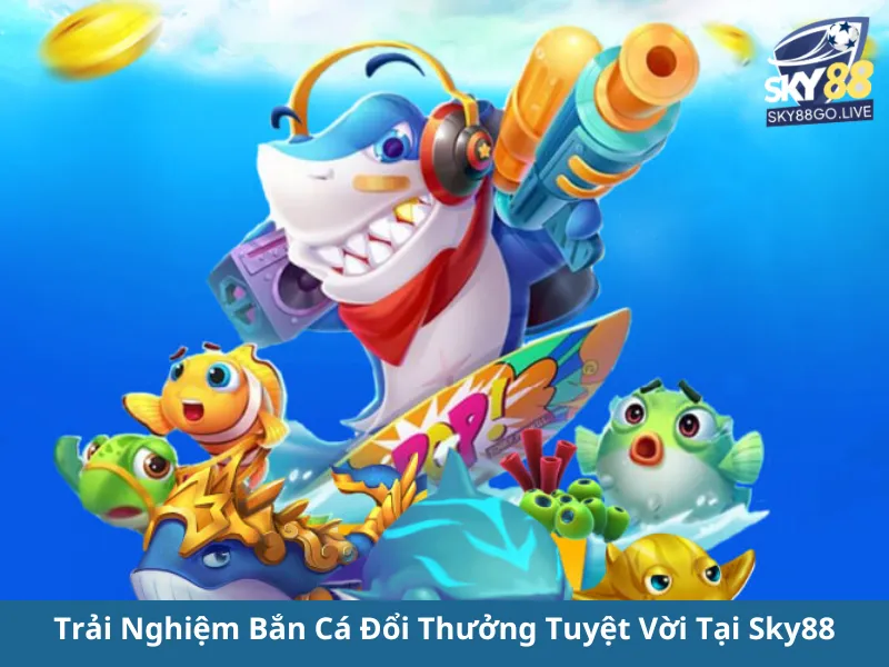 Bắn Cá Đổi Thưởng Sky88: Chơi Ngay, Trúng Lớn!